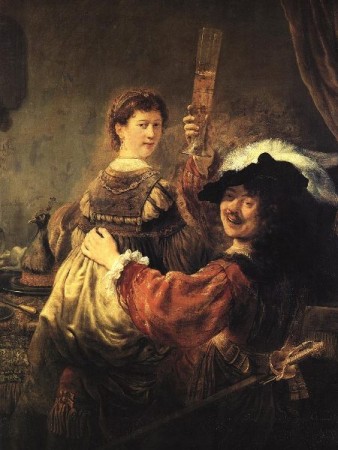 Rembrant a Saskia
